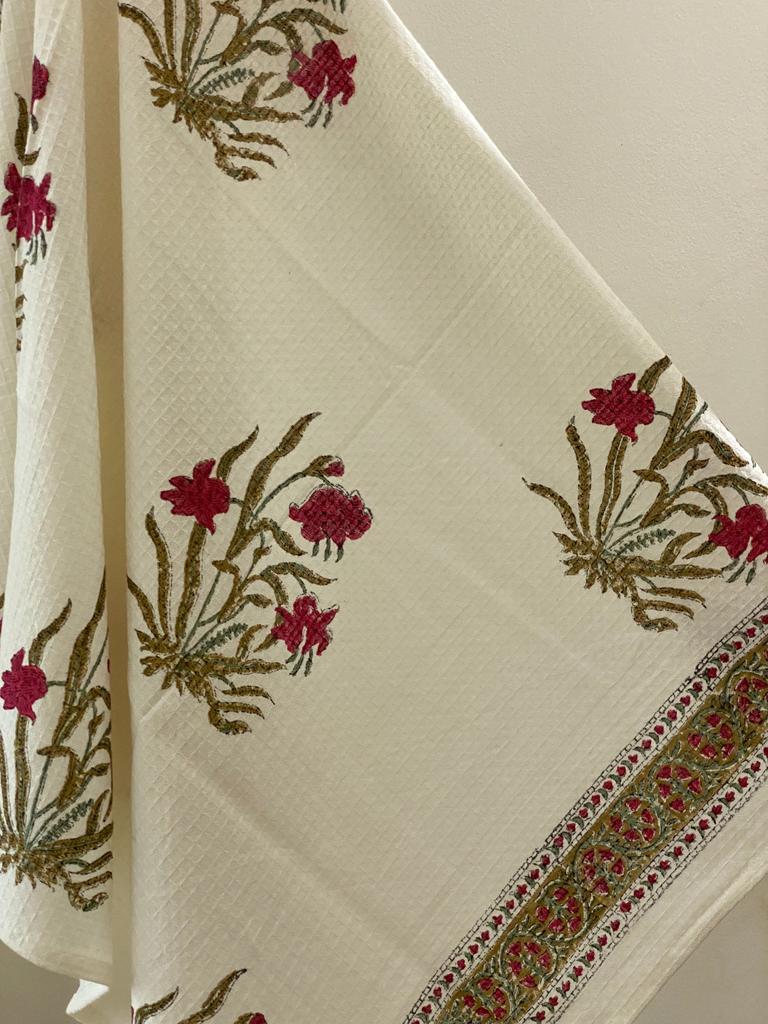 Blockprint Soft Cotton Towel (60-30 Inches)