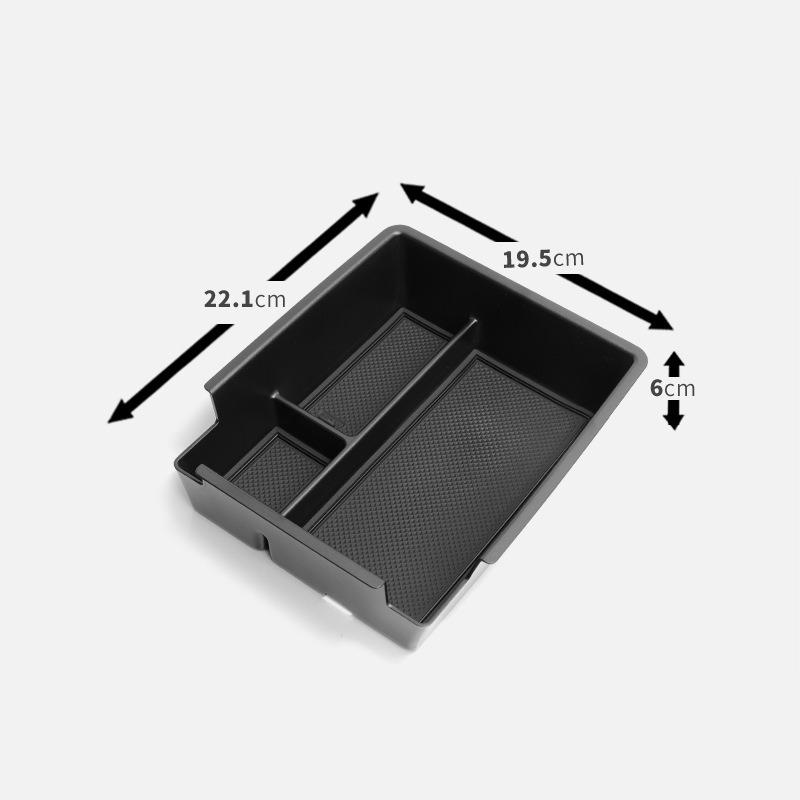 Center Console Storage Box for Geely Starray EM-i LHD 2025 2026 Armrest Storage Box Central Lower Tray Car Organizer Accessories