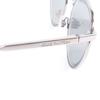 Excellent LOUIS VUITTON sunglasses LV Supervision round Silver Gray Lens Used