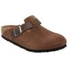 Birkenstock Клоги с пряжкой из замши 1030667