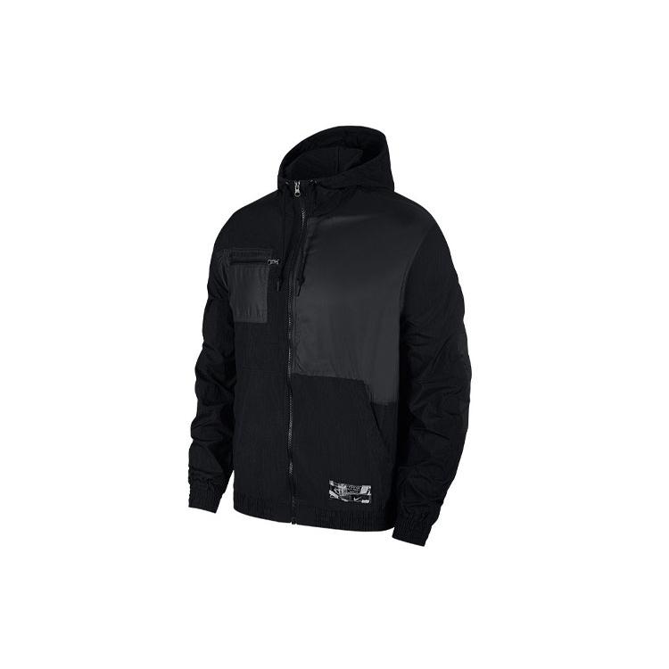 Nike Куртки Мужские Черные С капюшоном Умеренные Другое BV3332-010
