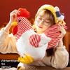 Easter Cock Doll Soft Cute Cartoon Poultry Doll Plushies Companion Sleeping Pillow