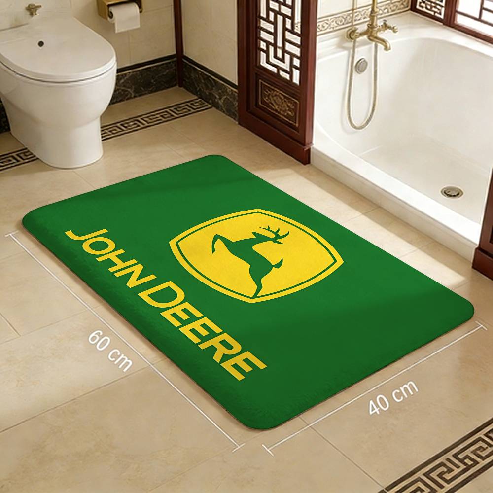 Classic Logo J-John D-Deere Kitchen Mat Kids Room Bedroom Decoration Balcony Anti-Slip Doormat Living Room Alfombra