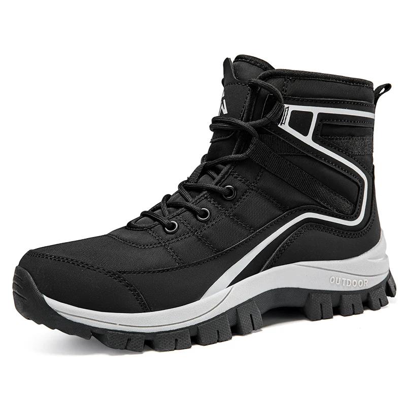 Winter Snow Boots Women Boots Plush Outdoor Non-slip Women Warm Waterproof Boots Fashion Designer Shoes Plus Size