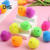 12Pcs LED Puffer Balls Easter Eggs Glowing Toys for Kids Light Up Squeeze Sensory Ball Fidget Toys Easter Egg Fillers Party Favors Easter Basket