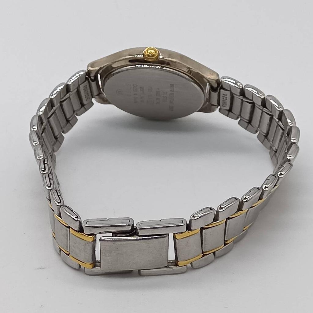SEIKO 987 ALBA CARIB Watch Alba Carib Color Battery Replaced V701-1911 Women's Two-Tone