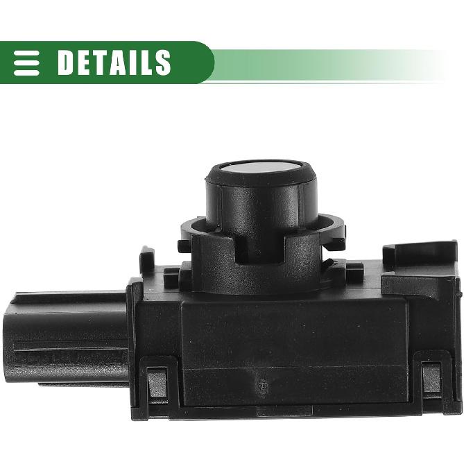 Motoforti 4 Pcs Car Bumper Reverse Parking Assist Sensor, Parking Assist Sensor, for Lexus ES350 2007-2012, Plastic, No.8934133110, Black