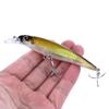 1pc Plastic Trout Minnow Laser Lure for Perch Bionic Pike Shad Lure Tackle with Roll