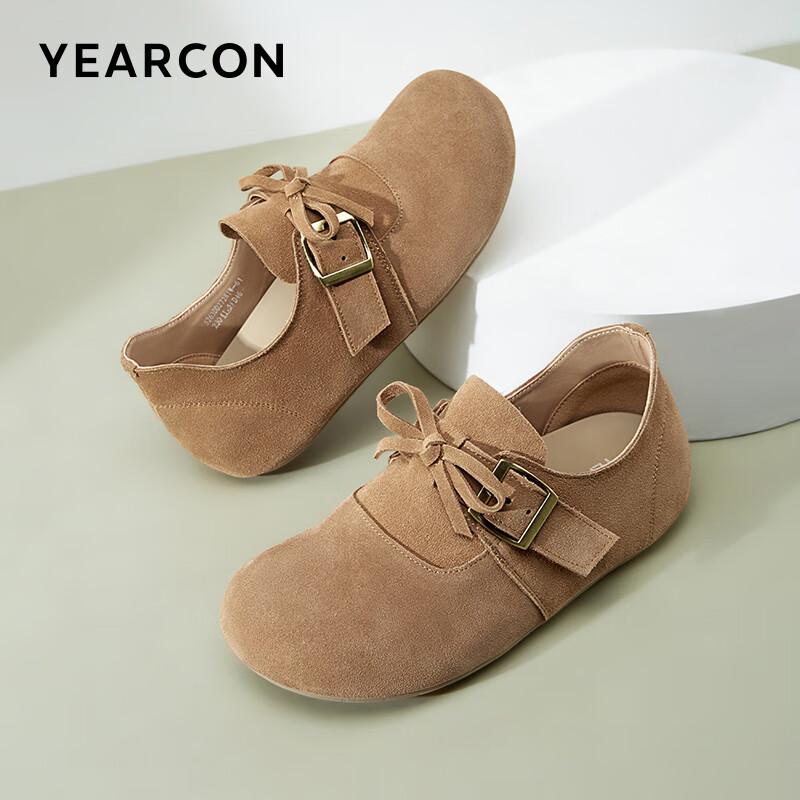 Женские мокасины на плоской подошве в стиле Birkenstock, с круглым носком, закрытым носком, для осени