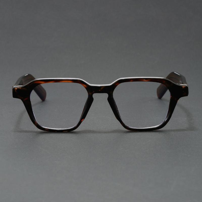 HBK Japanese Square Frames - Classic Retro Design Oversized - Prescription Ready Unisex OEM