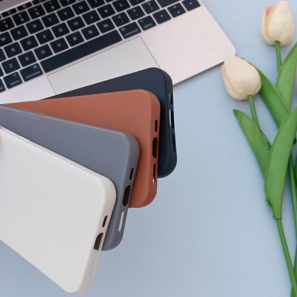 Простой кожаный мягкий чехол для iPhone, высококачественный кожаный чехол, подходящий для Apple 16, чехол для мобильного телефона 15, защитный чехол 14promax