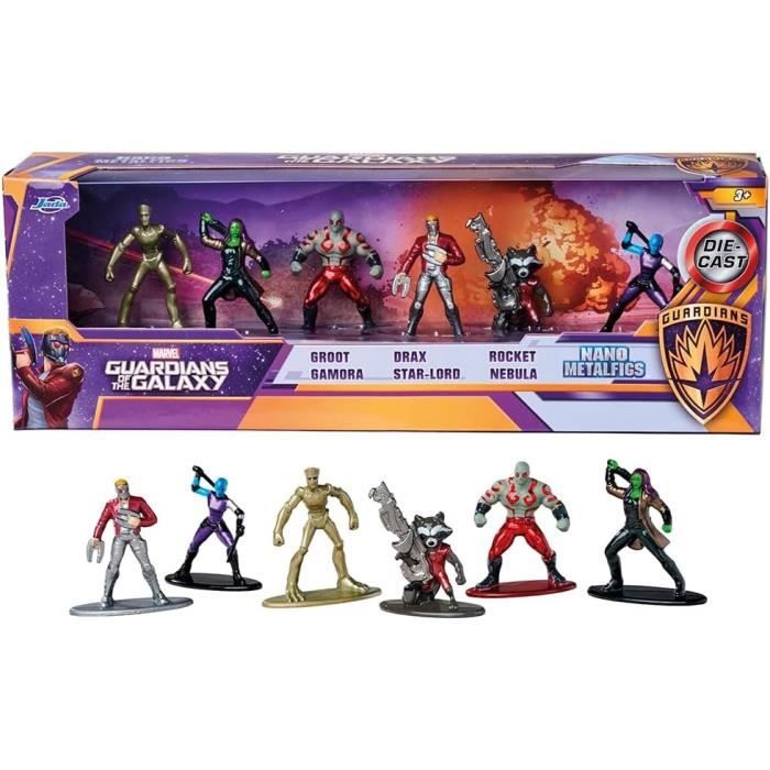 JADA - Marvel Galaxy 4cm Giftpack -Figurines à collectionner