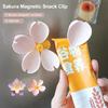 10Pcs Food Sealing Clip for Potato Chips Flower Snack Bag Sealer Refrigerator Magnet Multi-Function Bag Clips for Coffee Cereal Kitchen