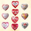 10pcs 18 Inch I LOVE You Heart Balloons Wedding Valentine's Day Decorations Marriage Propose Globos Wedding Balloon 5
