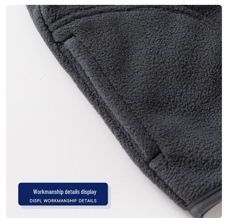 Детский осенне-зимний флисовый жилет со стойкой - Унисекс безрукавка