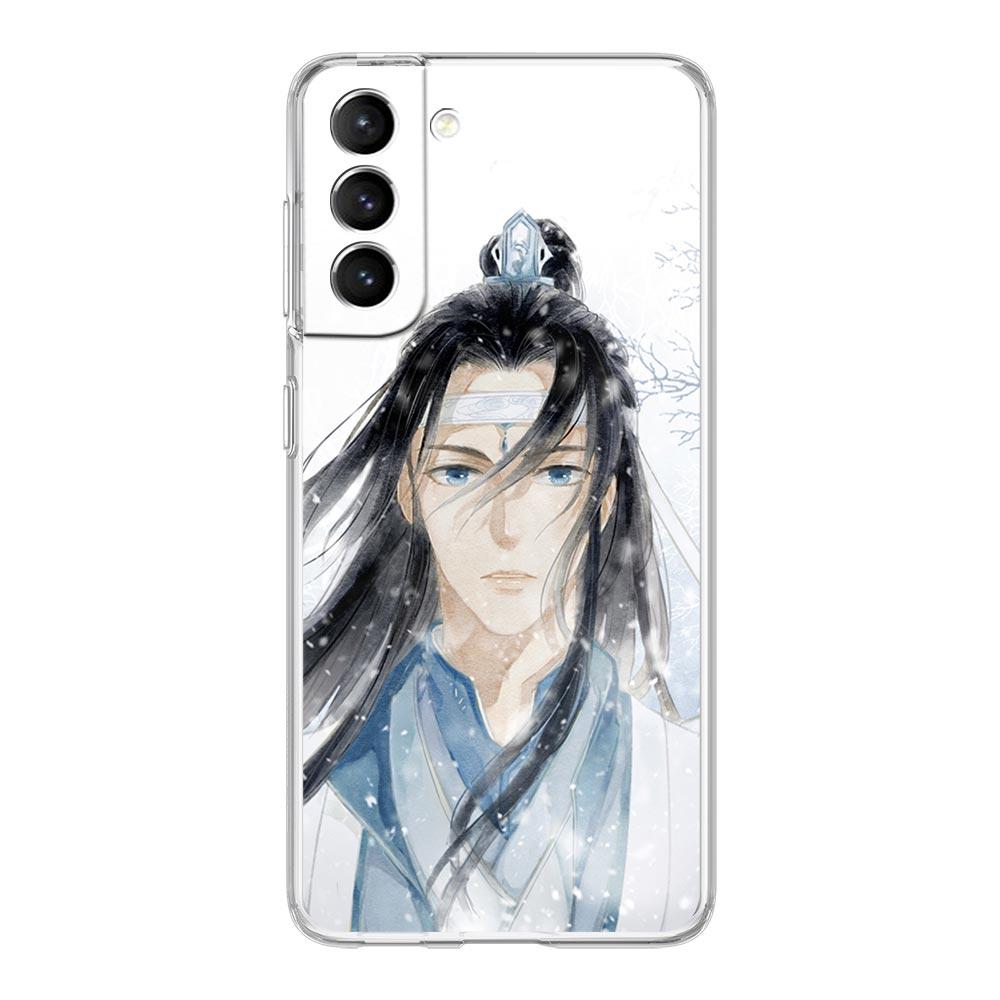 Чехол для телефона Mo Dao Zu Shi Wei Wuxian для Samsung Galaxy S22 5G S20 Ultra S21 FE 5G S10E S9 S8 S10 Plus Note 20 10, прозрачный чехол