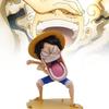 Набор ПВХ Фигурок One Piece Луффи Зоро Санджи Аниме Коллекционный Настольный Орнамент