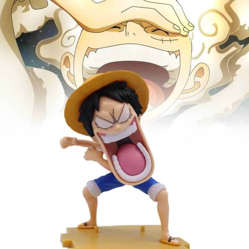 Набор ПВХ Фигурок One Piece Луффи Зоро Санджи Аниме Коллекционный Настольный Орнамент