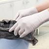 100 ШТ/УПАКОВКА Одноразовые белые нитриловые перчатки Не содержат латекс, водонепроницаемые и прочные, подходят для кухни, пищевой промышленности