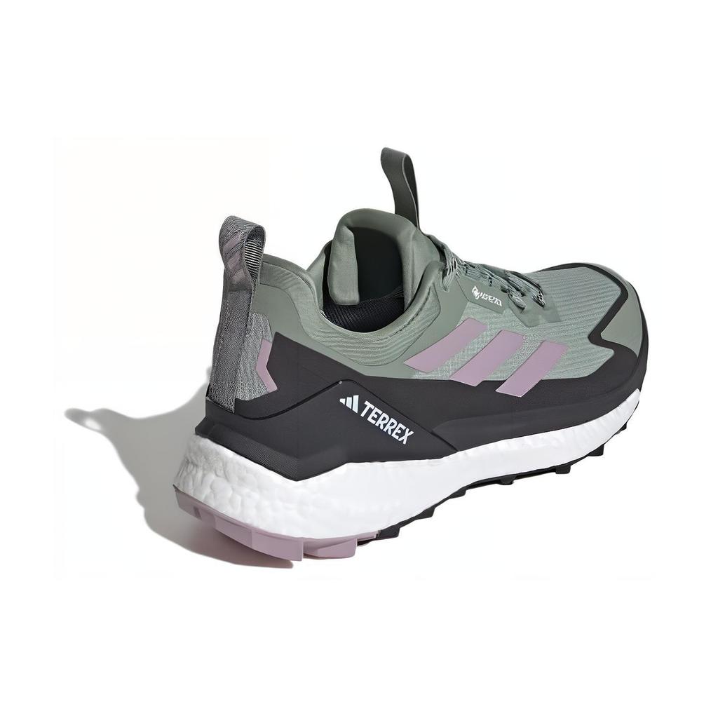 New Adidas Terrex Free Hiker 2.0 Low Gore Tex Silver Green Preloved Fig Carbon Women's IE5100
