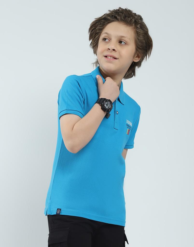 MONTE CARLO Men's Regular Fit Solid Half Sleeve Polo T-Shirt