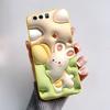 Silicone Back Cover for Huawei P10 Plus Soft Cute Rabbit Panda TPU Bumper Protective Phone Case HuaweiP10 P10Plus Fundas Housing