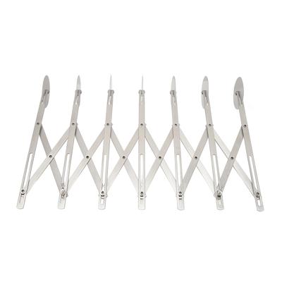 7-колесный ролик для нарезки теста из нержавеющей стали, многофункциональный, с регулируемой шириной, многоколесный резак для теста для пиццы, лапши