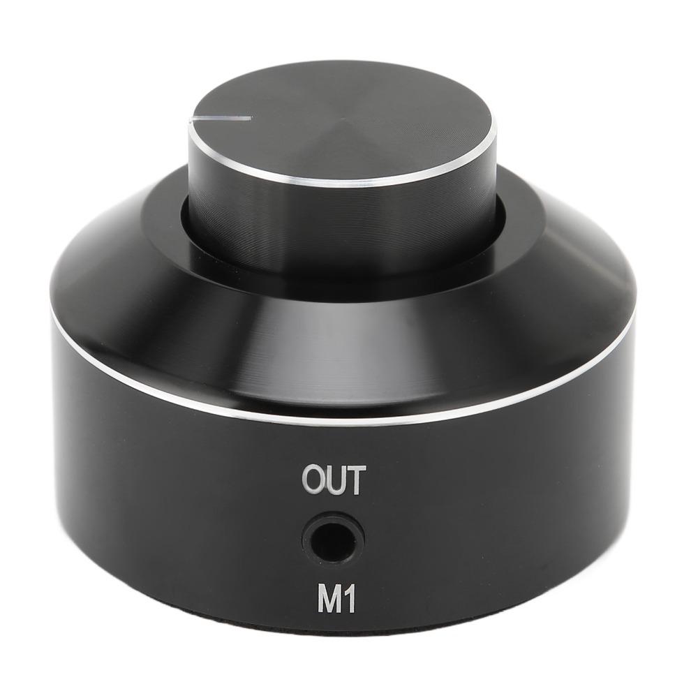 Прочный мини-регулятор громкости 3,5 мм M1, Plug and Play, ручка регулировки громкости 3,5 мм, активное управление, домашняя аудиосистема