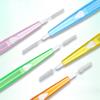 60 Pcs Push-pull Toothpicks I-shape Toothbrush PE Oral Cleaning Tools  Oral Cleaning