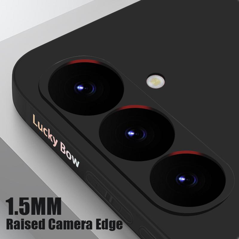 Чехол с принтом розовых бантиков для Samsung S26 S25 Ultra S24 S23 S22 Plus S21 FE A15 A16 A17 A35 A36 A54 A55 A56 5G Мягкий силиконовый чехол