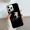 Space Astronaut illustration Phone Case For iPhone 17 Air 11 12 13 14 15 16 Pro Max Cover For iPhone 17 Air Max Plus