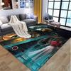 Final Fantasy Pattern Rug, Indoor/Outdoor Mat, for Picnic, Gameroom, Bedroom, Office, Living Room, Home Decor Carpet, Birthday Gift