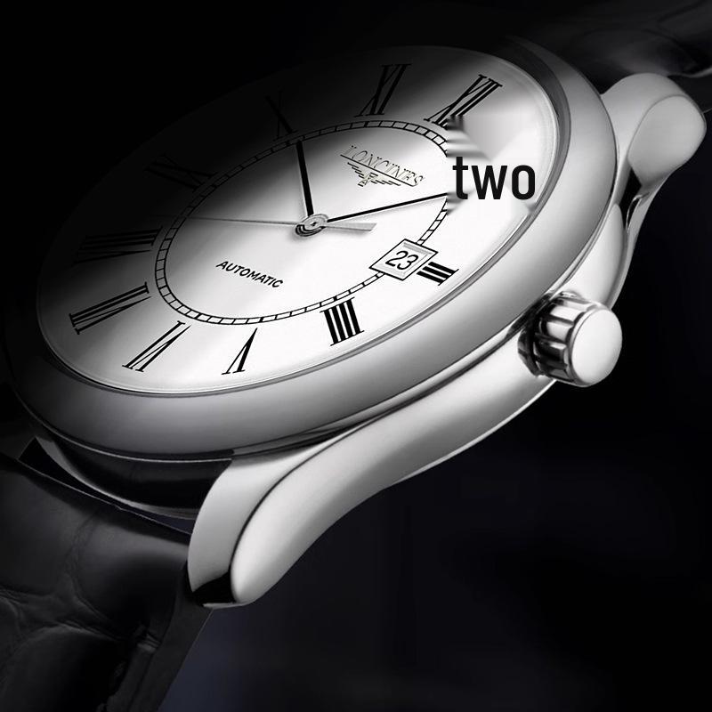 Мужские автоматические (немеханические) часы Qinlang с классическими римскими цифрами