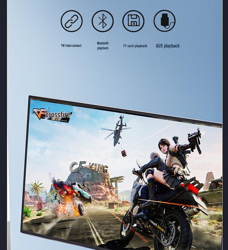 Уличная водонепроницаемая беспроводная Bluetooth-колонка с мощным сабвуфером