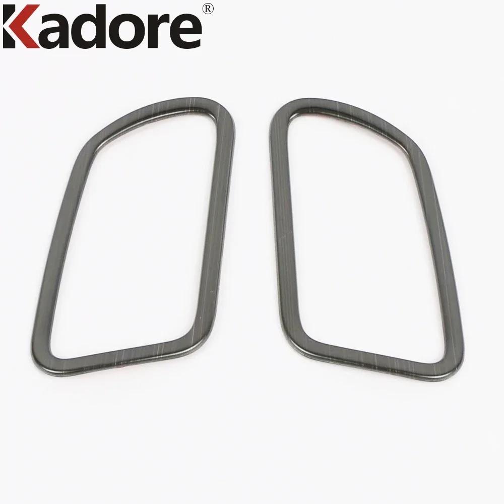 For Kia Cerato Forte K3 Carbon Fiber Car Front Side Air Condition Vent Outlet Cover Trim Interior Accessories