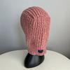 Thick Thread Knitted Balaclava Hat Scarf Integrated Shawl Women's Winter Fashion Warm Hat