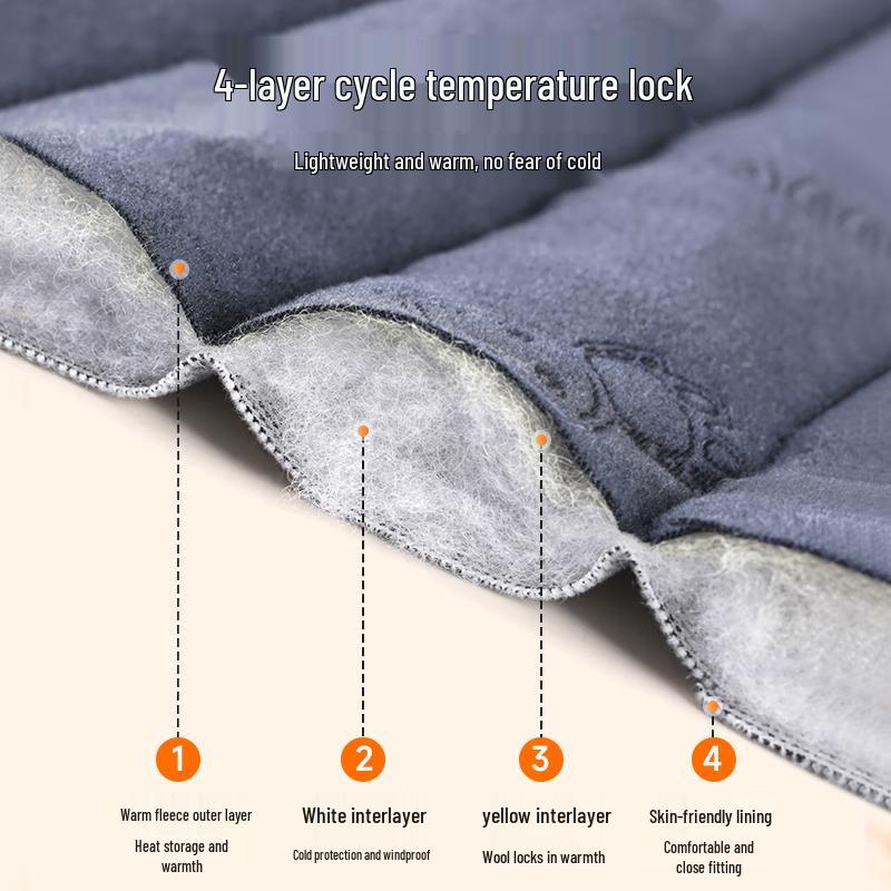 MIIOW Комплект термобелья для школьной формы для мальчиков-подростков