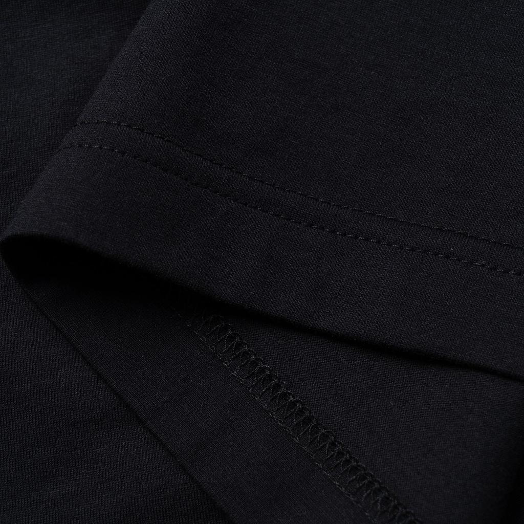 Fendi Хлопковая футболка приталенная черная FY0894A28UF0QA1