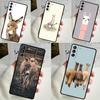 Милый чехол с альпакой и ослом для Samsung Galaxy S24 S23 S22 Ultra Note 10 Plus Note 20 S9 S10 S20 S21 FE, задняя крышка