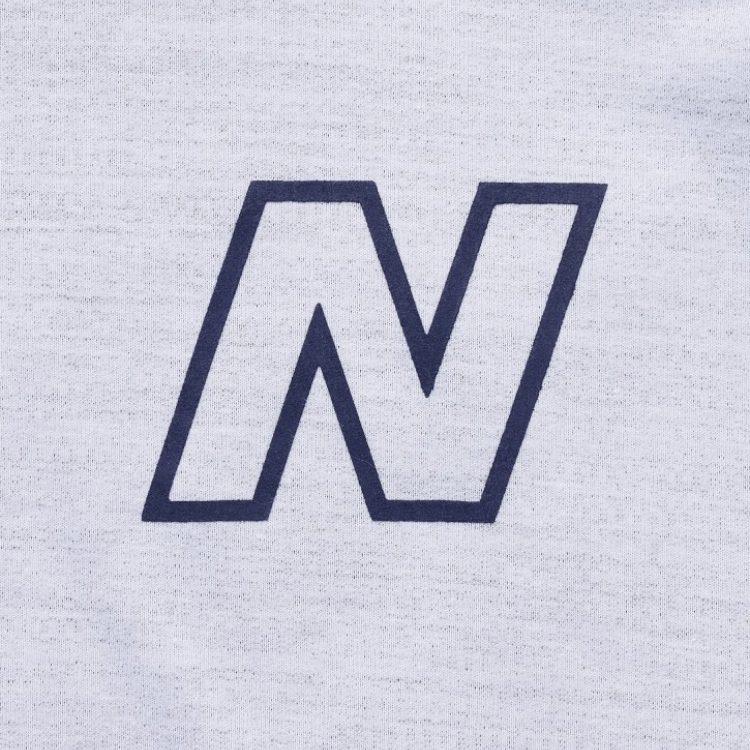 New Balance Толстовка мужская сине-белая MT93933-WT