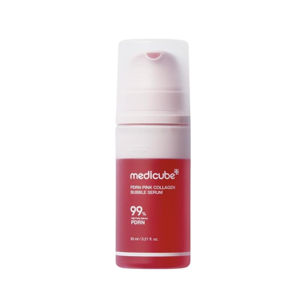 [Medicube] PDRN Pink Collagen Bubble Serum 95ml - Firming & Radiance