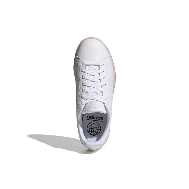 adidas Advantage White Clear Pink Женские кроссовки Обувь-Белый FY6032