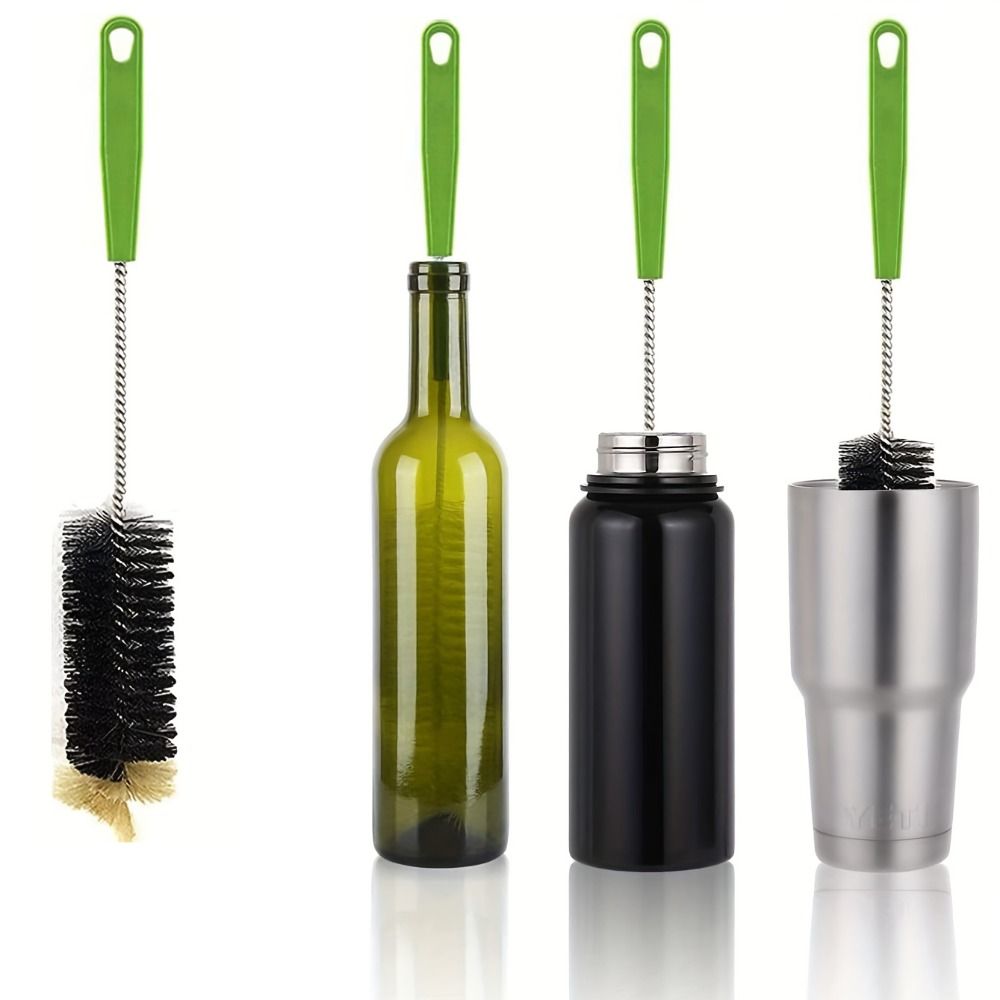 40cm Long Bottle Cleaning Brush Multi-function Suspensible Milk Bottle Brush Convenient Flexible Cup Scrubber Dish Vegetable