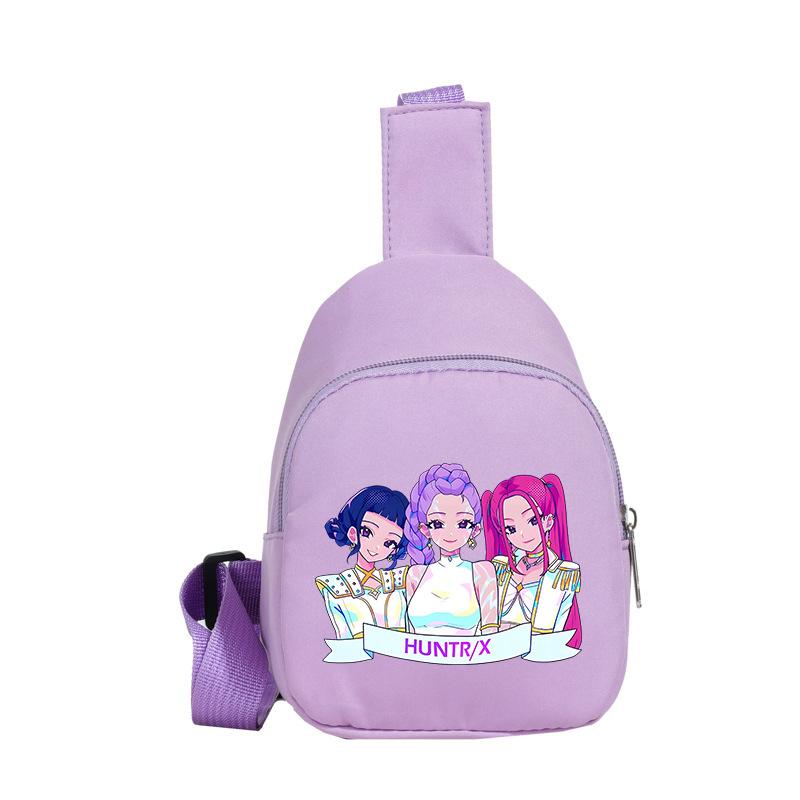 Animation Cartoon Printing Korean Version Trend Lightweight Backpack Women'S Large-Capacity Primary And Secondary School Student Schoolbag