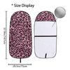Leopard Print Car Seat Towel Protector for Gym & All Seasons