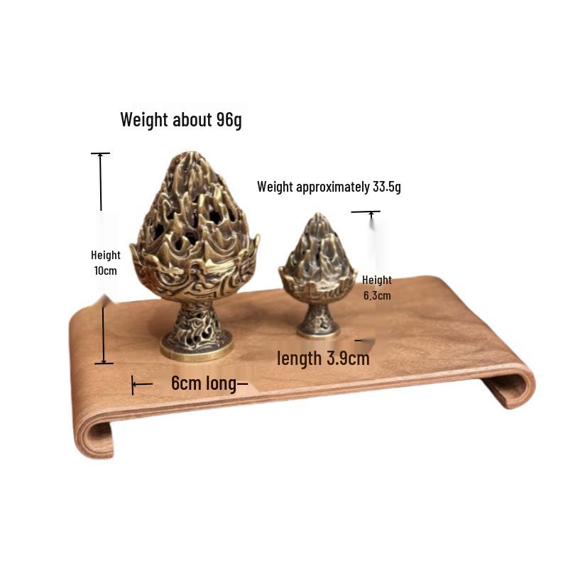 New Chinese Style Yuanbao Teapot & Auspicious Incense Set
