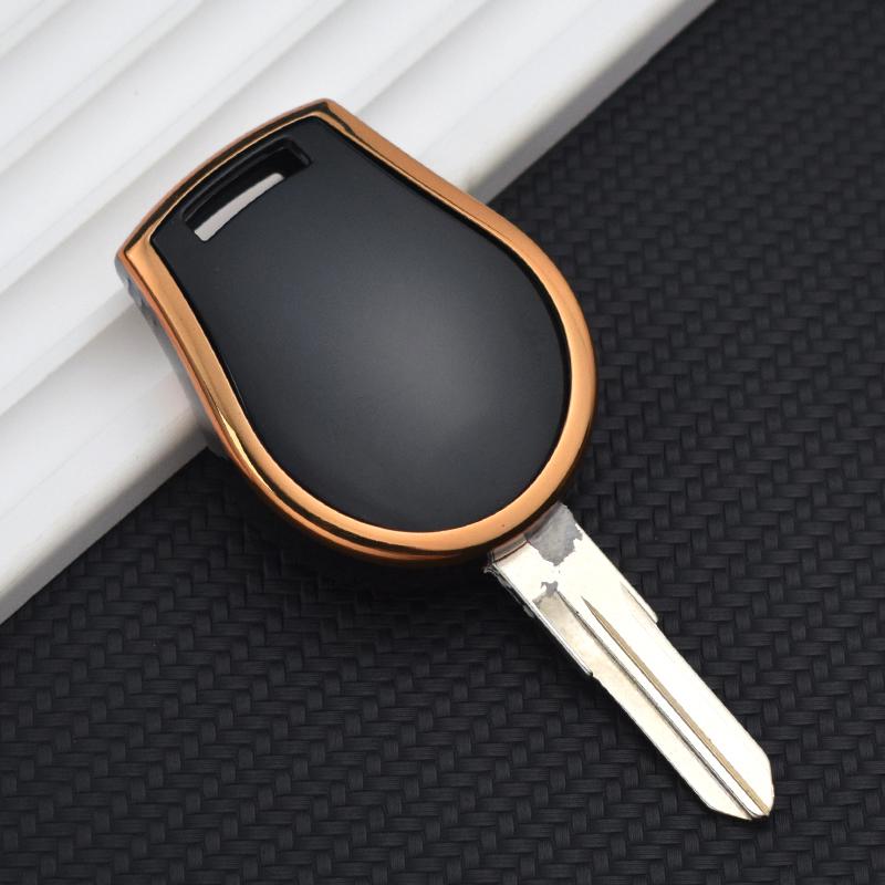 Для Nissan Micra K14 Juke March Sunny 2 кнопки автомобильный чехол для дистанционного ключа ТПУ чехол для автомобильного ключа брелок держатель сумка протектор аксессуары