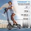 Электросамокат TODIMART T3 для взрослых 350 Вт 25 км/ч 35 км Аккумулятор 36 В 7,8 Ач Противоугонный Складной Сотовые шины 120 кг