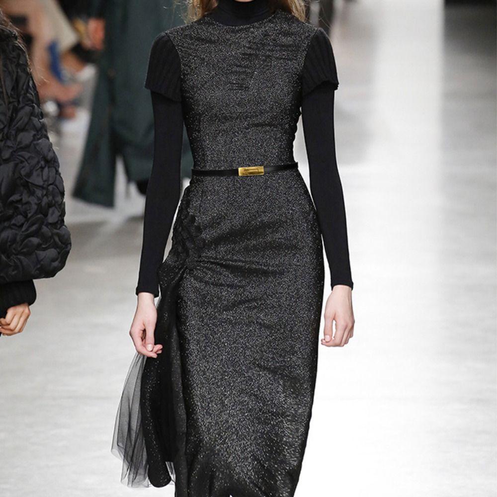 Versatile Thin Waistband Metal Alloy Buckle Waist Strap Casual Cowhide Belt For Women Girls