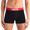 Levi's Трусы-боксеры 2 пары, мужские черные боксеры